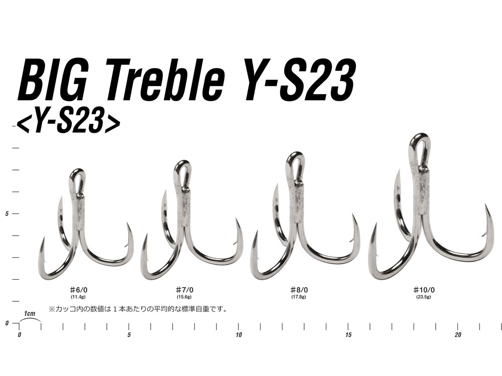 BIG Treble Y-S23画像