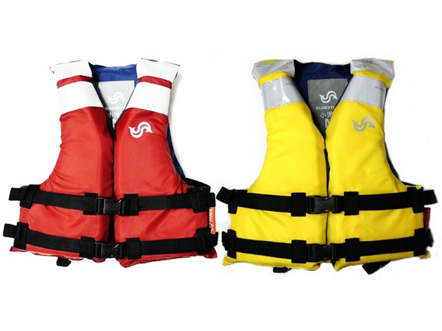 BSJ-211Y　子供用ライフジャケット Type-A 桜マーク付きの画像