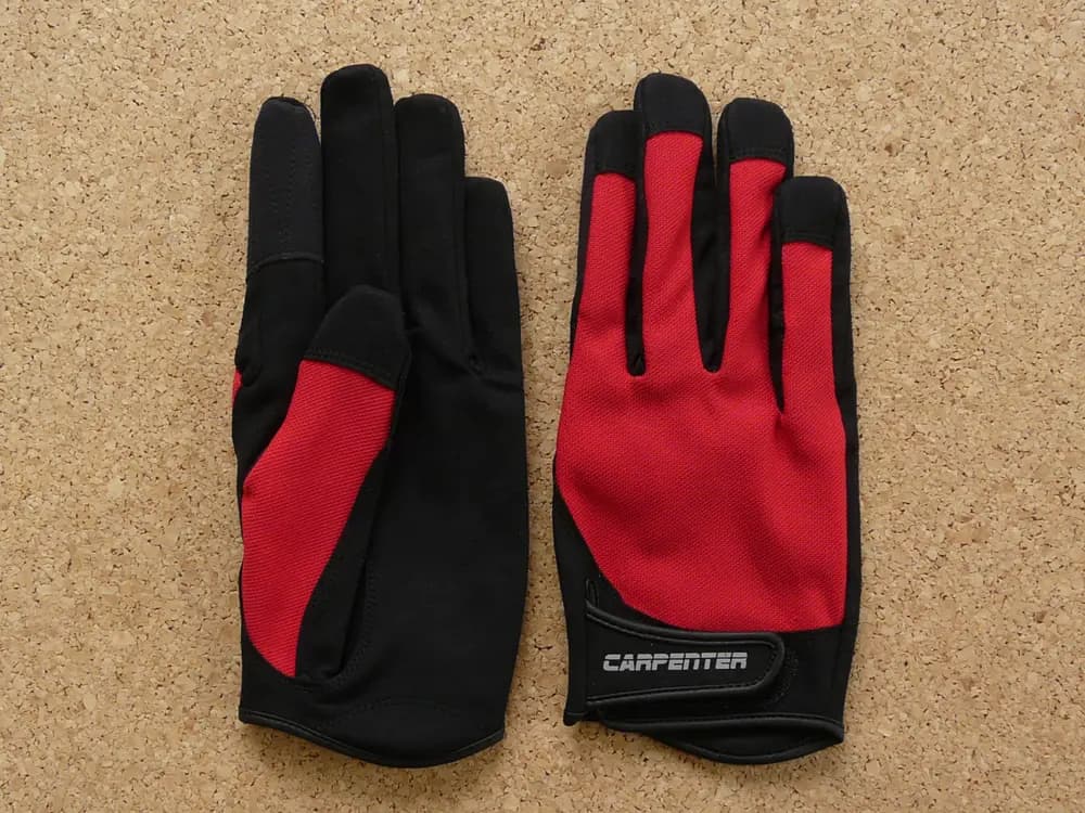 フィッシング グローブ 3 レッドの画像