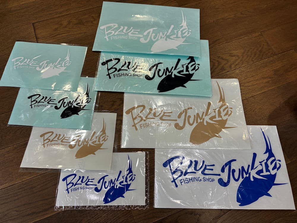 ブルージャンキー カッティングステッカー 小  BLUEJUNKIEの画像
