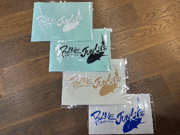 ブルージャンキー カッティングステッカー 小  BLUEJUNKIEの画像