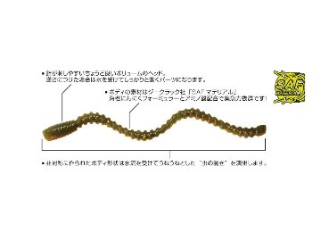 タイラバ虫 3inch マグバイトの画像