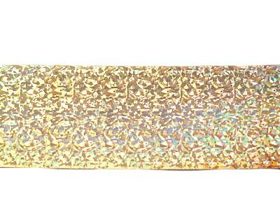 ホロシート クラッシュホロ ゴールド細目の画像