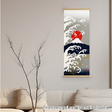 絵てぬぐい「日の出富士」/ Tenugui:Sunrise Mount Fujiの画像