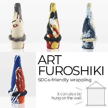 アート風呂敷「浮世絵 写楽」/ Ukiyo-e "Sharaku"の画像