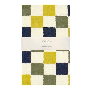 かわいい日本柄のてぬぐい / Kawaii Pop Tenugui : 市松小紋」/ Ichimatsu Komon Patternの画像