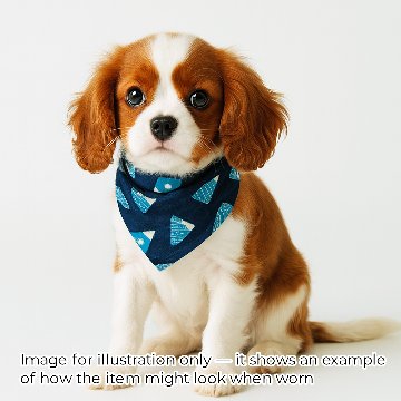 ペット用バンダナ「富士山むすび」/Dog & Cat Bandana:Onigiri Fuji Patternの画像