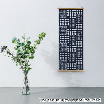 モダン柄てぬぐい「ドットネイビー」/ Modern Patterns TENUGUI:polka dot navyの画像