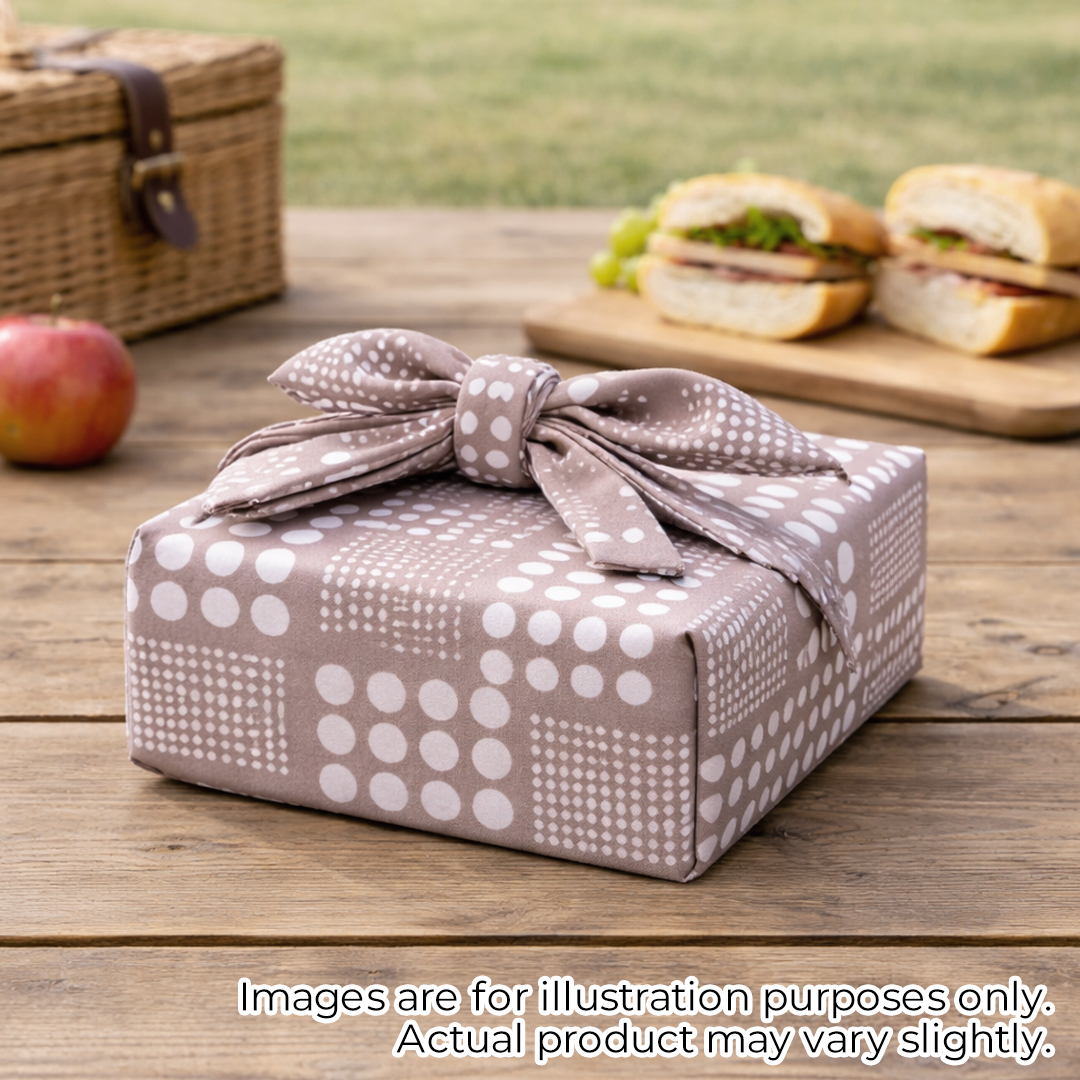 モダン柄てぬぐい「ドットグレー」/ Modern Patterns TENUGUI:polka dot grayの画像