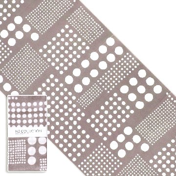 モダン柄てぬぐい「ドットグレー」/ Modern Patterns TENUGUI:polka dot grayの画像