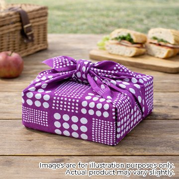 モダン柄てぬぐい「ドットパープル」/ Modern Patterns TENUGUI:polka dot  purpleの画像