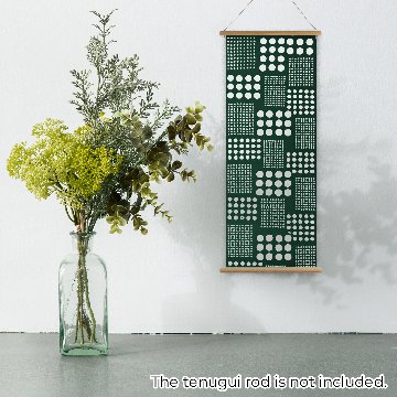 モダン柄てぬぐい「ドットグリーン」/ Modern Patterns TENUGUI:polka dot  greenの画像