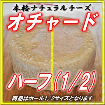 半田ファーム【オチャード】ハーフホール 【本格的ナチュラルチーズ】【送料込】北海道/大樹町の画像