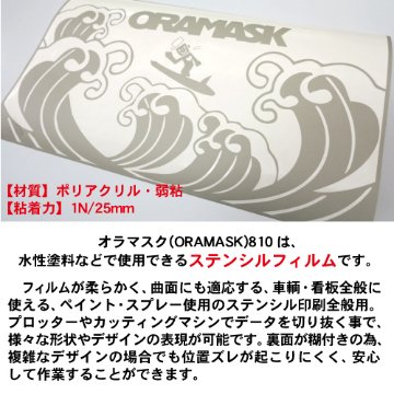 ORAMASK810 50mロールの画像