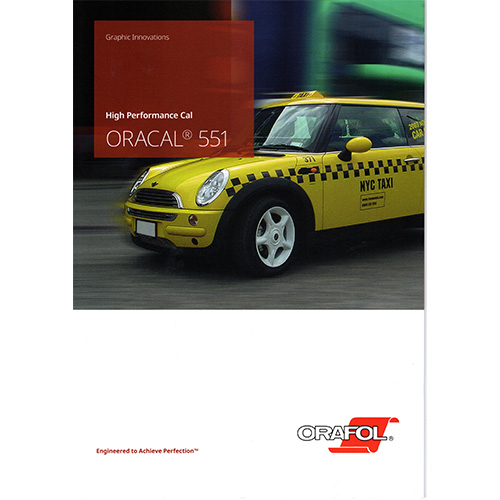 ORACAL551 色見本帳の画像