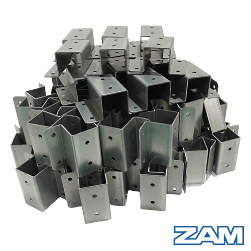 ZAM 30×30角材取付用 100個の画像