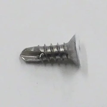 BEGINビス (ステンレスSUS410 皿頭ビス 頭部白色) 4×13 1000本入画像