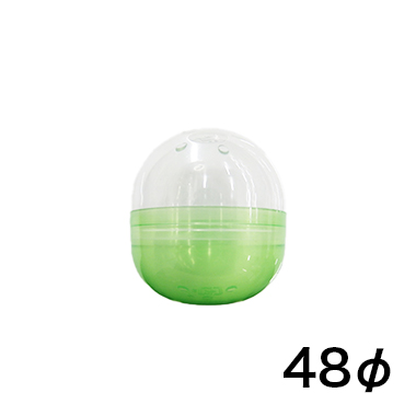 カプセル48φ 透明/半透明緑 1000入の画像