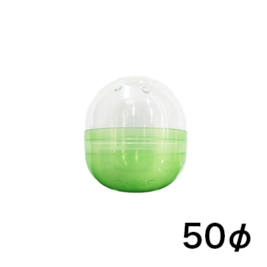 カプセル50φ 透明/半透明緑 1000入の画像
