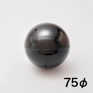 カプセル75φ 黒 500入の画像
