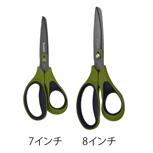 スコッチ梱包開封シザーズ　 8インチ 6本1セットの画像