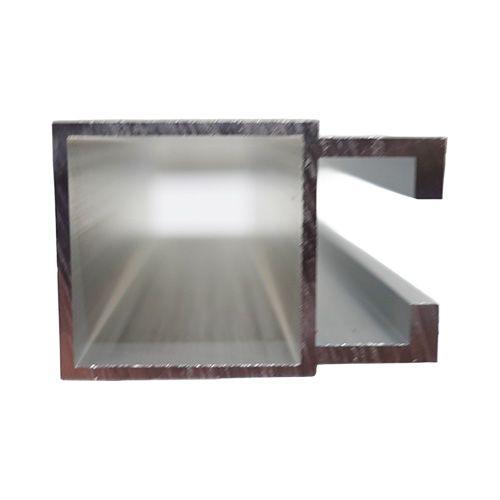 リブ付き角パイプ ALユニット25 4mの画像