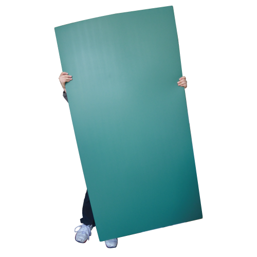 送料サービス！【2枚セット】グリーンカッターマット(無地) 大判サイズ(1000mm×2000mm)の画像