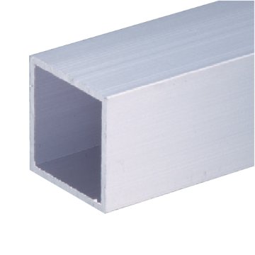 1.5t×20mm角アルミ角パイプ(生地) バラ売り 4mの画像