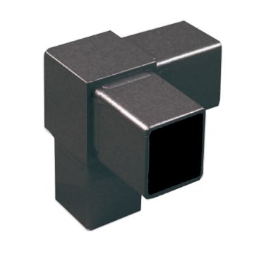 60RJ-3B 60mm角用アルミコネクター(ブラック)の画像