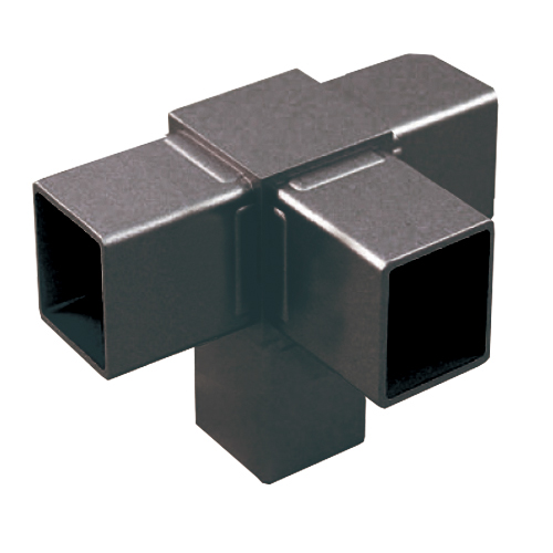 60RJ-5B 60mm角用アルミコネクター(ブラック)の画像