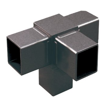 60RJ-5B 60mm角用アルミコネクター(ブラック)の画像