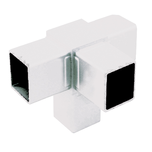 60RJ-5K 60mm角用アルミコネクター ホワイトの画像