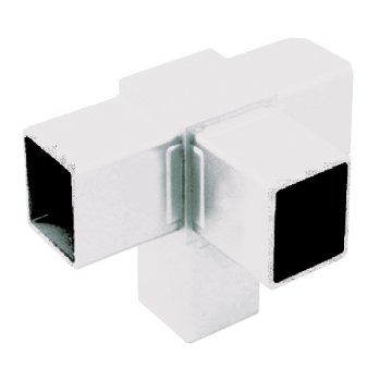 60RJ-5K 60mm角用アルミコネクター ホワイトの画像