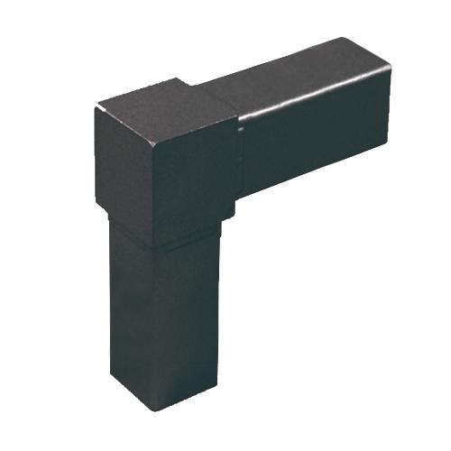 15PJ-1B 15mm角用アルミコネクター(ブラック)の画像