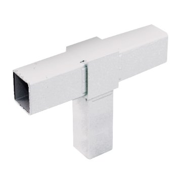 15PJ-2W 15mm角用アルミコネクター(ホワイト)の画像