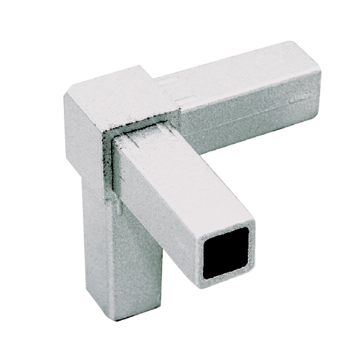 15PJ-3W 15mm角用アルミコネクター(ホワイト)の画像
