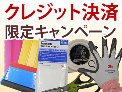 暑さに向かって「カートでGO!!」クレジット決済限定キャンペーン