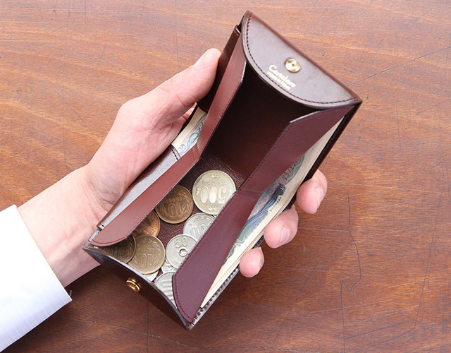 ハンモックウォレット イタリアンレザーの画像