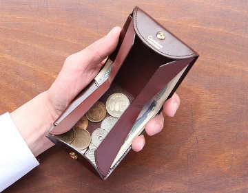 ハンモックウォレット イタリアンレザーの画像