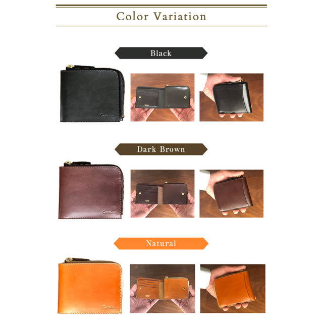 ジャミーウォレットプラス 栃木レザーの画像