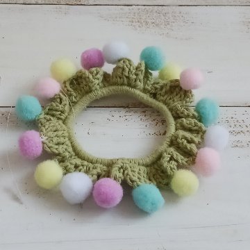 【受注制作】オーダー　シュシュ 　ハンドメイドの画像