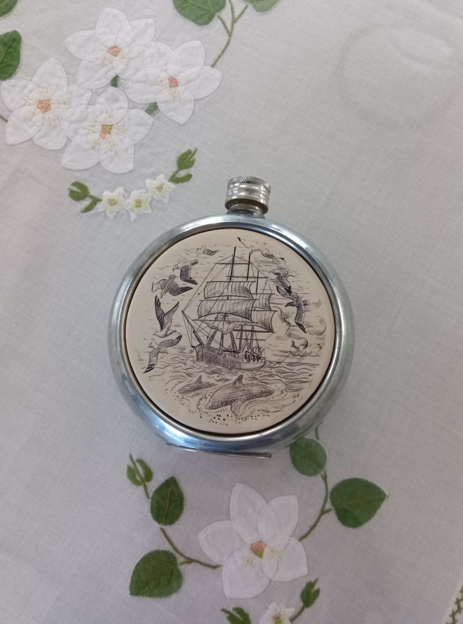 帆船　ショットボトルの画像