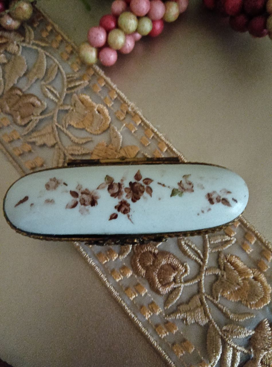 ボタニカル柄ピルケースの画像
