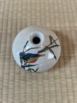 花瓶　九谷焼の画像