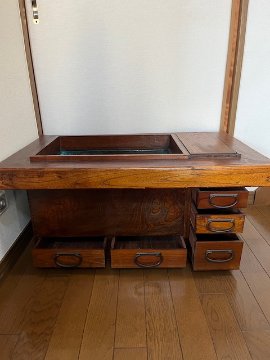 古民具　江戸長火鉢の画像