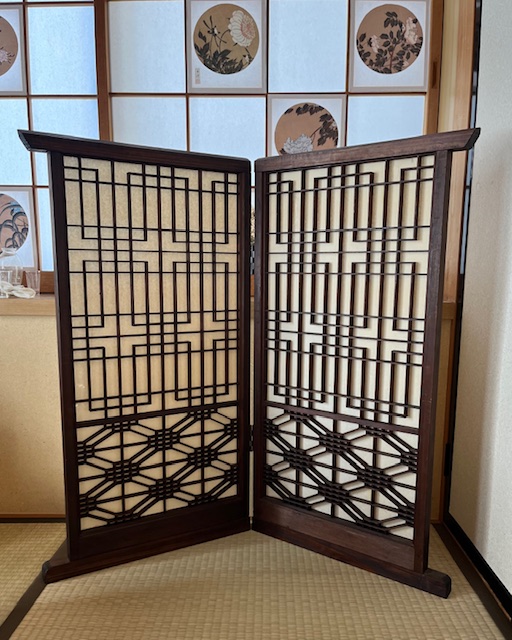 古民具　衝立（ついたて）の画像