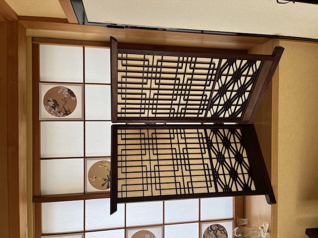 古民具　衝立（ついたて）の画像