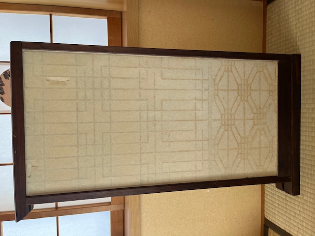 古民具　衝立（ついたて）の画像