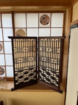 古民具　衝立（ついたて）の画像