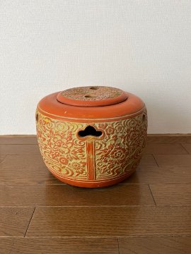 朱泥火鉢の画像
